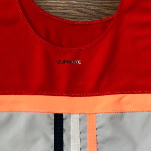 Adidas Climalite Colorblock Neon Accent Top S - Picture 6 of 8